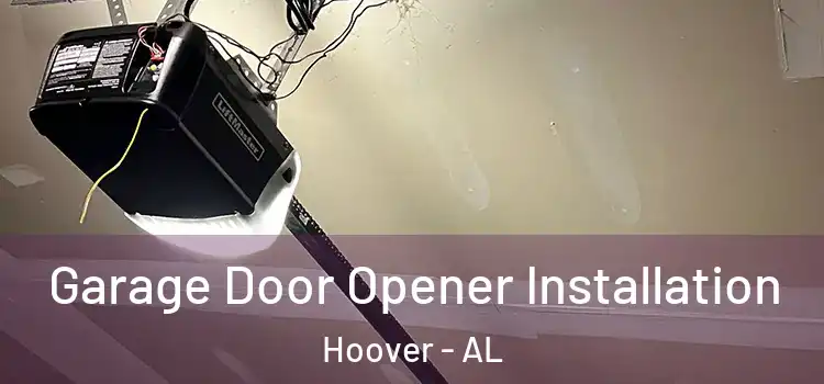  Garage Door Opener Installation Hoover - AL