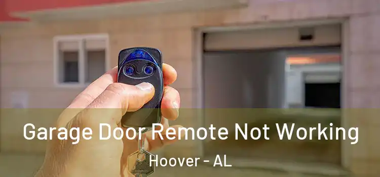  Garage Door Remote Not Working Hoover - AL